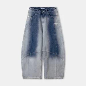 Luxury Prada Denim Trousers For Fall