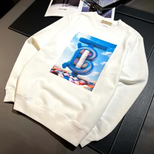 Luxury 1:1 Burberry Fleece Hoodies For Autumn