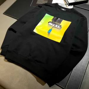 High Quality Luxury Fendi Fleece Hoodies For Autumn