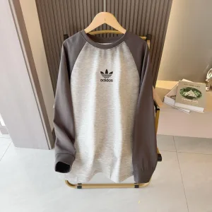 AAA Adidas Long-Sleeved Shirts Red Autumn Large Print