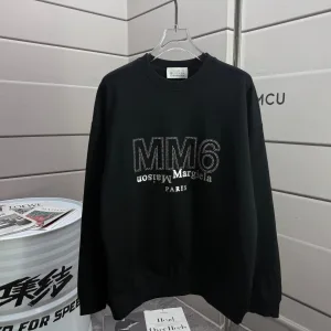 Luxury Designer Margiela Long-Sleeved Sweatshirt For Autumn