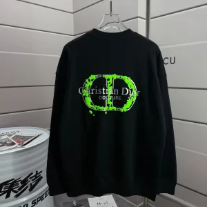 Designer Dior Cotton Long-Sleeved Sweatshirt For Autumn