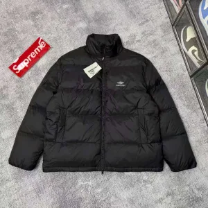 Designer Balenciaga Down Jacket Ash Cotton Tear-Resistant Fabric