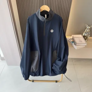 Reps AAA Lululemon Outerwear Red Nylon Understated Luxury Autumn Early Natural Drape