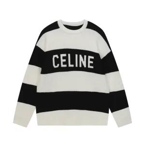 Luxury High Quality Celine Jacquard Sweater