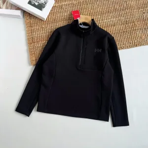 High Quality Helly Hansen Long-Sleeved T-Shirt Red Cotton Light Outdoor Understated Luxury Spring Autumn Winter