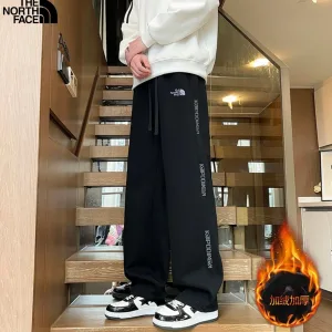 Super Clone The North Face Casual Pants Black Fleece Winter
