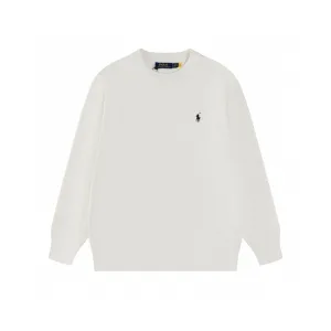 Super Clone AAA Ralph Lauren Sweater Red Cotton Pure Xinjiang Easy To Match Embroidery