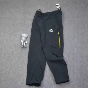Reps High Quality Adidas Trousers Black Easy To Match Autumn Side Pockets