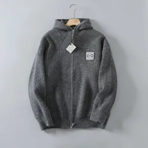 Super Clone AAA Loewe Outerwear Red Cotton Autumn Embroidery