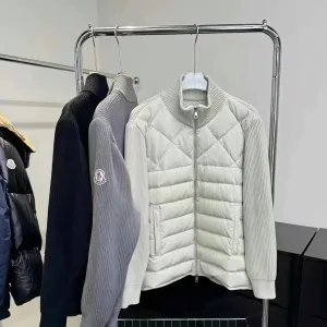 Luxury AAA Moncler Down Jackets Black Patch