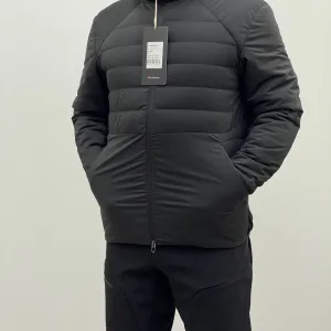 High Quality Reps Lululemon Coat Red Neutral Feather Goose Down Duck Autumn Winter And Matte Fabric Side Pockets