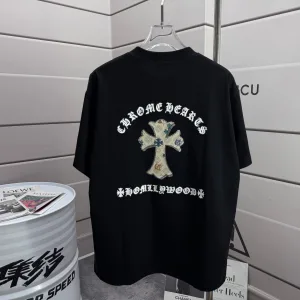 High Quality Chrome Hearts Cotton Short-Sleeved T-Shirt For Spring