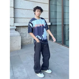 High Quality Reps Supreme Short-Sleeved T-Shirt Black Adhesive