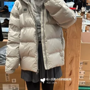 Luxury Express Long-Sleeved Shirts Red Goose Down Duck Water-Repellent Fabric Air Layer High-Density Urban Commuting Light Outdoor Professional Windproof Understated Luxury Premium Quality Winter Matte Crisp Silhouette Zippered Pocket