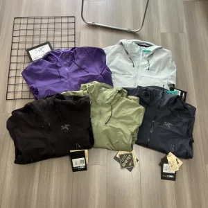 Super Clone Luxury Archaeopteryx Outerwear Green Gore-Tex Simple Design Slim Fit