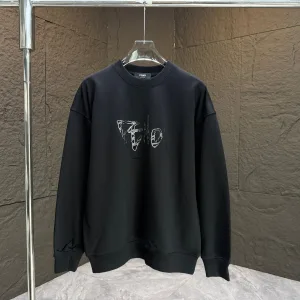 Luxury Fendi Cotton Hoodies For Autumn