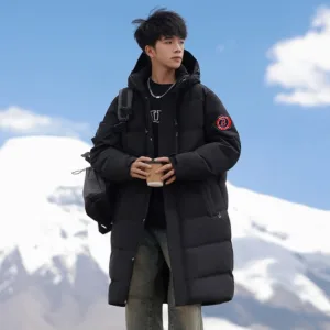 High Quality New Balance Down Jacket Ash Duck Winter Hidden Pocket
