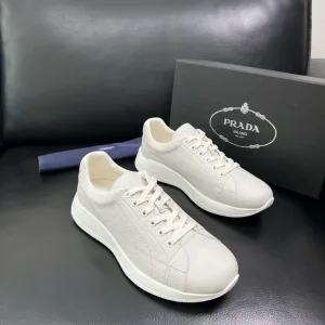 Luxury High Quality Prada Genuine Leather Sneakers