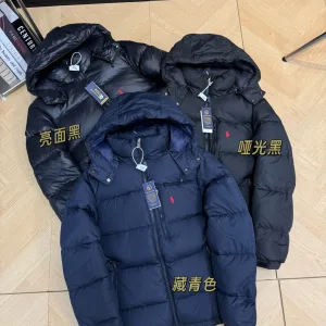 AAA Reps Ralph Lauren Jacket Red Down Winter