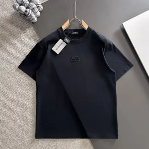 Reps Balenciaga Short Sleeves Black Cotton Pure Spring Autumn