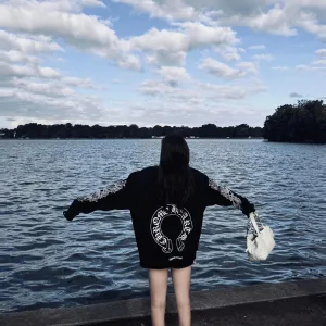Reps Luxury Chrome Hearts Hoodie Red Double-Sided Fabric Winter