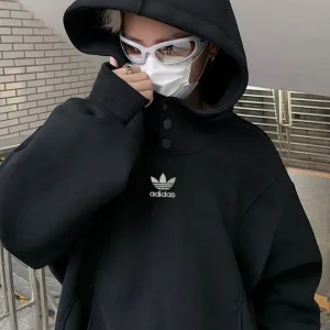 Reps Adidas Jacket Red Cotton Soft