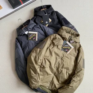 Super Clone Reps Archaeopteryx Outerwear Red Down Nylon High-Quality Materials Soft And Gentle Three-Proof Fabric Embroidery Patch