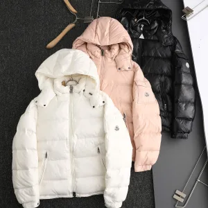 Luxury Super Clone Moncler Down Jacket Pink