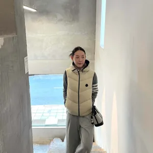 Super Clone AAA Monk Vest Ash Down Twill Autumn Winter