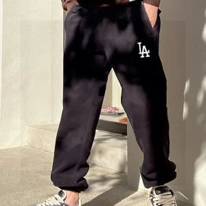 Reps Balenciaga Sweatpants Black Fleece Simple Design Street Style