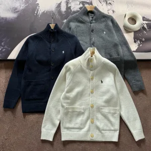 Super Clone High Quality Ralph Lauren Outerwear Red Cotton Easy To Match
