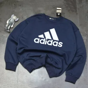 Luxury Reps Adidas Long-Sleeved Shirts Red Cotton Soft And Smooth To The Touch High-Quality Design Street Style Autumn