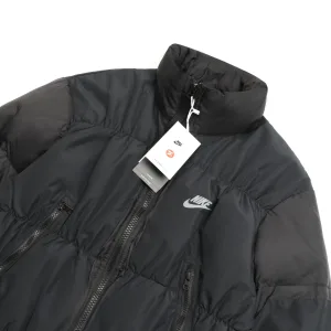 Luxury High Quality Nike Outerwear Red Cotton Duck Down Patch