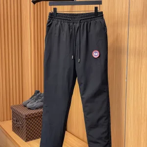 Reps Super Clone Canada Goose Fleece Pants Red Duck Down Simple And Versatile Outdoor Windproof Winter Down-Proof Fabric