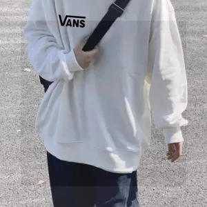Super Clone Vans Hoodie Black Fleece Suede Autumn