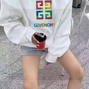 Reps High Quality Givenchy Sweatshirt Black Fleece Suede Autumn