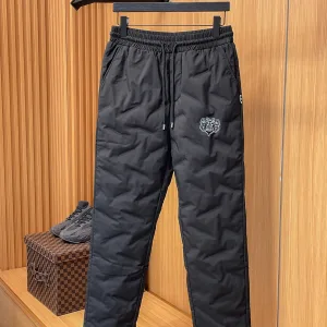 Reps AAA Dior Fleece Pants Red Duck Down Simple And Versatile Outdoor Windproof Winter Down-Proof Fabric