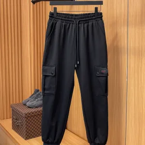 Reps Prada Fleece Pants Red Duck Down Simple And Versatile Outdoor Windproof Winter Down-Proof Fabric