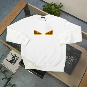 Designer Fendi Sweatshirt Red Eva Autumn Winter And