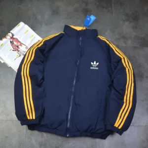 Designer Adidas Outerwear Blue Autumn Winter