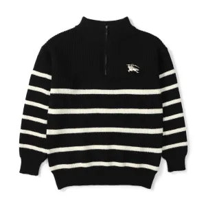 Reps Super Clone Burberry Sweater Red Wool Blend Autumn Winter And