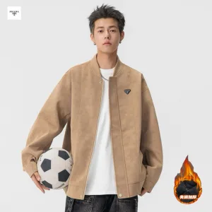 Reps Prada Outerwear Red Cotton Thick Fleece