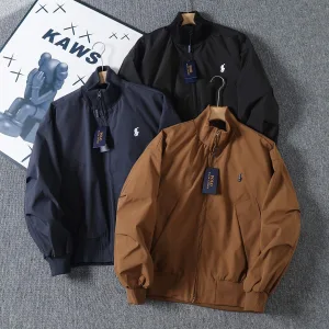 Designer AAA Ralph Lauren Shirt Red Spring Autumn Winter