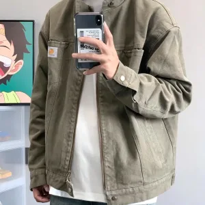 AAA Carhartt Outerwear Green Neat And Sharp