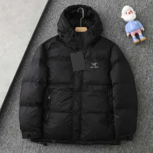 Super Clone Archaeopteryx Outerwear Red Cotton Duck Down Winter Oil-Resistant Fabric