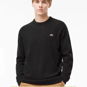 AAA Lacoste Sweater Green Wool Clean And Neat Simple Style Autumn Winter Embroidery