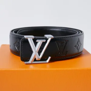 Luxury Super Clone Louis Vuitton Belt Black