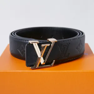 High Quality Louis Vuitton Belt Black