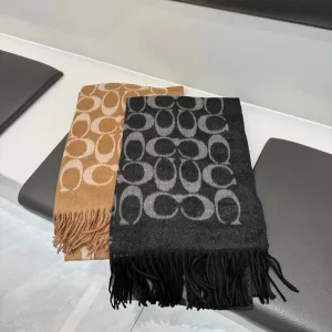 AAA Reps Coach Shawl Red Cashmere
